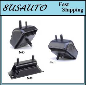 Ma2zo30062025054 8usauto 3pcs Motor And Trans Mount Fit Ford Bronco Ii Ranger Explorer