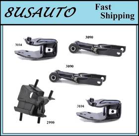 Ma2zo30062025102 8usauto 5pcs Motor Mount Fit Chevrolet 2006-2009 Impala 5.3l 2006-2007 Monte Carlo