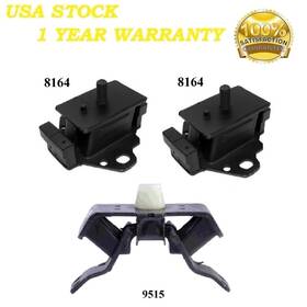 Mapc20250122111 8usauto 3pcs Motor And Trans Mount Fit 1995-1999 Toyota Tacoma 3.4l 4wd - Auto