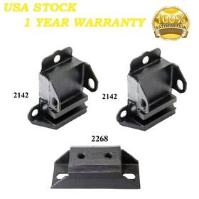 Mapco13022025043 8usauto 3pcs Motor And Trans Mount Fit Chevrolet C10 C20 Pickup Caprice - Auto