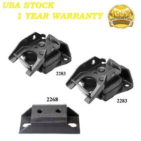 Mapco13022025083 8usauto 3pcs Motor And Trans Mount Fit Chevy El Camino Impala Kingswood 6.5l 6.6l - Auto