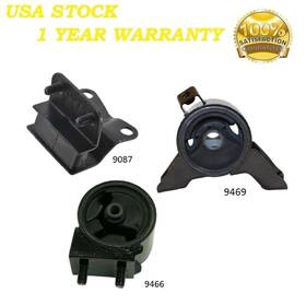 Mapco17022025004 8usauto 3pcs Motor And Trans Mount Fit 2001-2002 Mazda 626 2.0l - Automatic