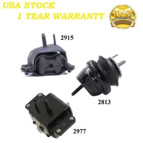 Mapco17072025005 8usauto 3pcs Motor And Trans Mount Fit 1997-1999 Ford Windstar 3.8l