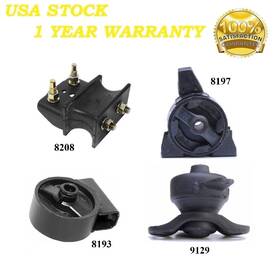 Mapco20250102122 8usauto 4pcs Motor And Trans Mount Fit 1989-1991 Toyota Camry 2.0l 2wd - Auto