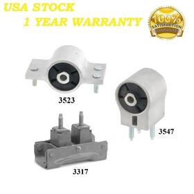 Mapco20250113047 8usauto 3pcs Motor And Trans Mount Fit 2017-2019 Ford F-550 Super Duty 6.8l 1st Design