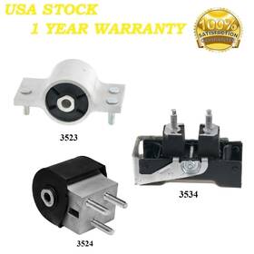 Mapco20250121197 8usauto 3pcs Motor And Trans Mount Fit 20-22 F-250 Super Duty/f-350 Duty 6.2l 7.3l