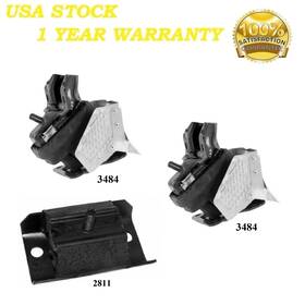 Mapco20250625045 8usauto 3pcs Motor And Trans Mount Fit 2008-2013 Chevrolet Tahoe 2wd 6.0l 6.2l