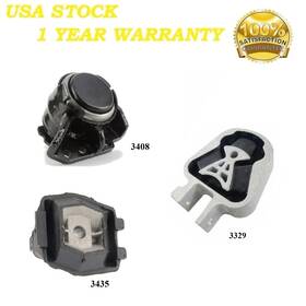 Mapco20250625072 8usauto 3pcs Motor And Trans Mount Fit 13-20 Lincoln Mkz/ Ford Fusion 2.0l Nat.asp - Auto