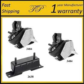 Mco17062025807 8usauto 3pcs Motor And Trans Mount For Cadillac Escalade Esv Ext 4wd 6.0l 6.2l