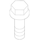90105-a0158 Toyota Scion Genuine Side Mount Bolt
