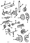 930-331-006-03-grv 911 Porsche Genuine Cross Tube