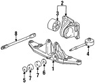 964-375-309-05 911 Porsche Genuine Trans Support