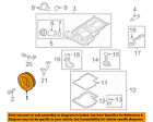 94810224180 Porsche Oem 10-16 Panamera