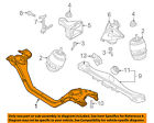 95537530901 Porsche Oem 08-10 Cayenne