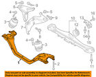 95837530900 Porsche Oem 11-16 Cayenne