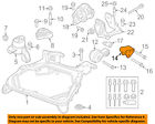 9e5z6e042b Ford Oem Engine Motor Bracket