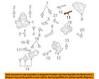 9xg148217l Mazda Oem Engine Motor Mount Bracket Bolt