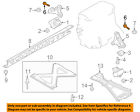 9ya02a003 Mazda Oem Miata Engine Motor Bracket Bolt