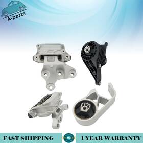 Apt96558 A-parts-a 4pcs Engine Motor And Automatic Trans Mount For Buick Enclave 3.6l 2018-2023 Fwd