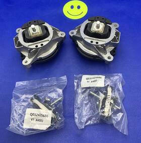 A-premium 4b7216473618250 4x Engine Motor Mount And Transmission Compatible For Bmw 320i 328i 428i