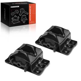 Apem1054 A-premium 2pcs Front Left Right Engine Motor Mount Set Compatible With Black