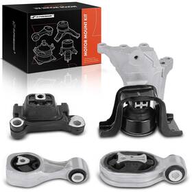 Apem817 A-premium Engine And Torque Strut Mount Kit For Nissan Juke 2011 2015 1.6l Fwd Cvt - 4pcs