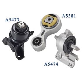 Ic9000136603 Aa Auto Parts 3x Engine Motor And Transmission Mount For 2006-2009 Mercury Milan L4 2.3l