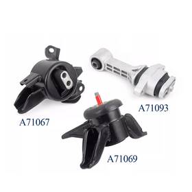 Ic9000300601 Aa Auto Parts 3pc Engine Motor And Automatic Transmission Mount For 2014-2019 Kia Soul L4 2.0l