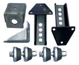 713007 Advance Adapters Steel Weld-on Motor Mount Kit Chevy V6/v8 P/n