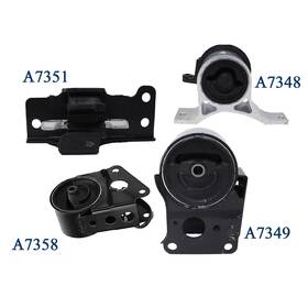 Ic9000108001 Aero Spark 4pc Engine Motor And Trans Mount For 2004-2009 Nissan Quest V6 3.5l Auto