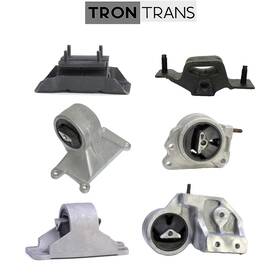 52020243aa Aftermarket Motor And Transmission Mount 6pcs. 2000-2003 For Dodge Durango 4.7l 4x4 / 4wd