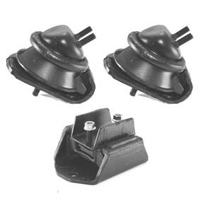 A7332 Aftermarket Oe Style Replacement Front Lef And Right Transmission Engine Motor Mount Brand New With Warranty 3pc 4wd