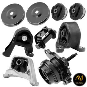 50713-sh9-000 Am High Quality Autoparts Differential Mounts And Engine 9pcs Fits Honda Cr-v 06-02 L4-2.4l 4wd