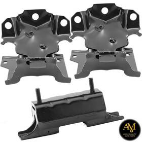A2839 Am High Quality Autoparts A5102 Front Engine Mounts And Rear Trans. Mount 3pcs For Gmc Sierra 2500 Hd 06-01 8.1l