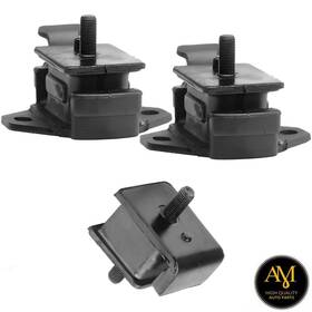 A7229 Am High Quality Autoparts A7231 Front Engine Mounts And Rear Trans. Mount 3pcs Set For Toyota Van 89-86 L4-2.2l