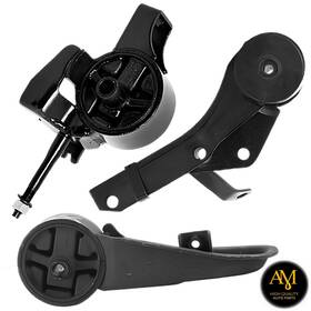 A6315 Am High Quality Autoparts A7301 A6390 Front Rear And Right Engine Mounts 3pcs Set For Nissan Multi 1986 L4-2.0l 5 Speed