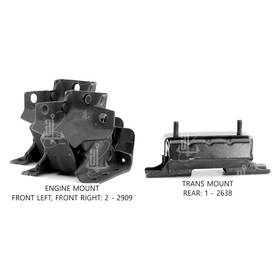 300006 Anchor For Chevy Silverado 3500 Hd 2007-2010 Engine Mount Kit