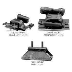 300101 Anchor For Ford Excursion 2002-2005 Engine Mount