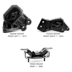 300127 Anchor For Dodge Ram 1500 2002-2005 Engine Mount Kit