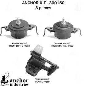 300150 Anchor Genuine Engine Mount Kit
