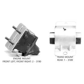 300160 Anchor For Dodge Sprinter 3500 2003-2006 Engine Mount Kit