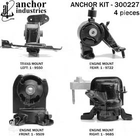 300227 Anchor Genuine Engine Mount Kit