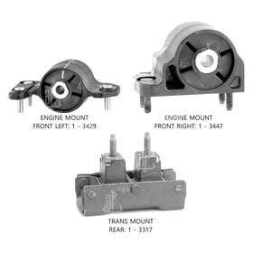 300318 Anchor For Ford F-250 Super Duty 2011-2016 Engine Mount Kit