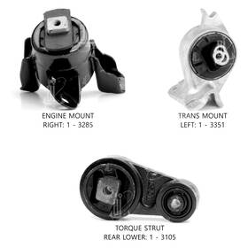300351 Anchor For Ford Fusion 2010-2012 Engine Mount Kit