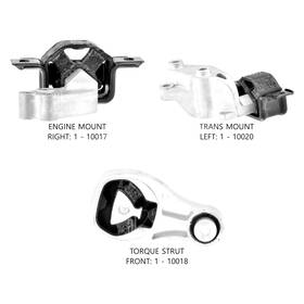 300386 Anchor For Smart Fortwo 2008-2015 Engine Mount Kit
