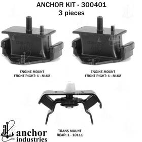 300401 Anchor Genuine Engine Mount Kit