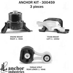 300459 Anchor Engine Mount Kit For 2016-2022 Honda Hr-v
