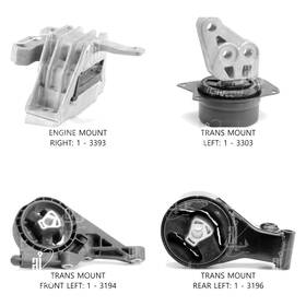 300519 Anchor For Chevy Impala 2017-2019 Engine Mount Kit