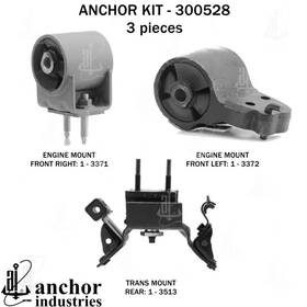 300528 Anchor Genuine Engine Mount Kit 300528 Anchor Genuine Engine Mount Kit