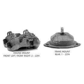 300582 Anchor For Buick Regal 1973-1974 Engine Mount Kit